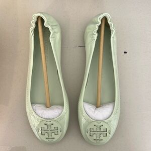 Tory Burch Minnie Travel Ballet With Leather Logo